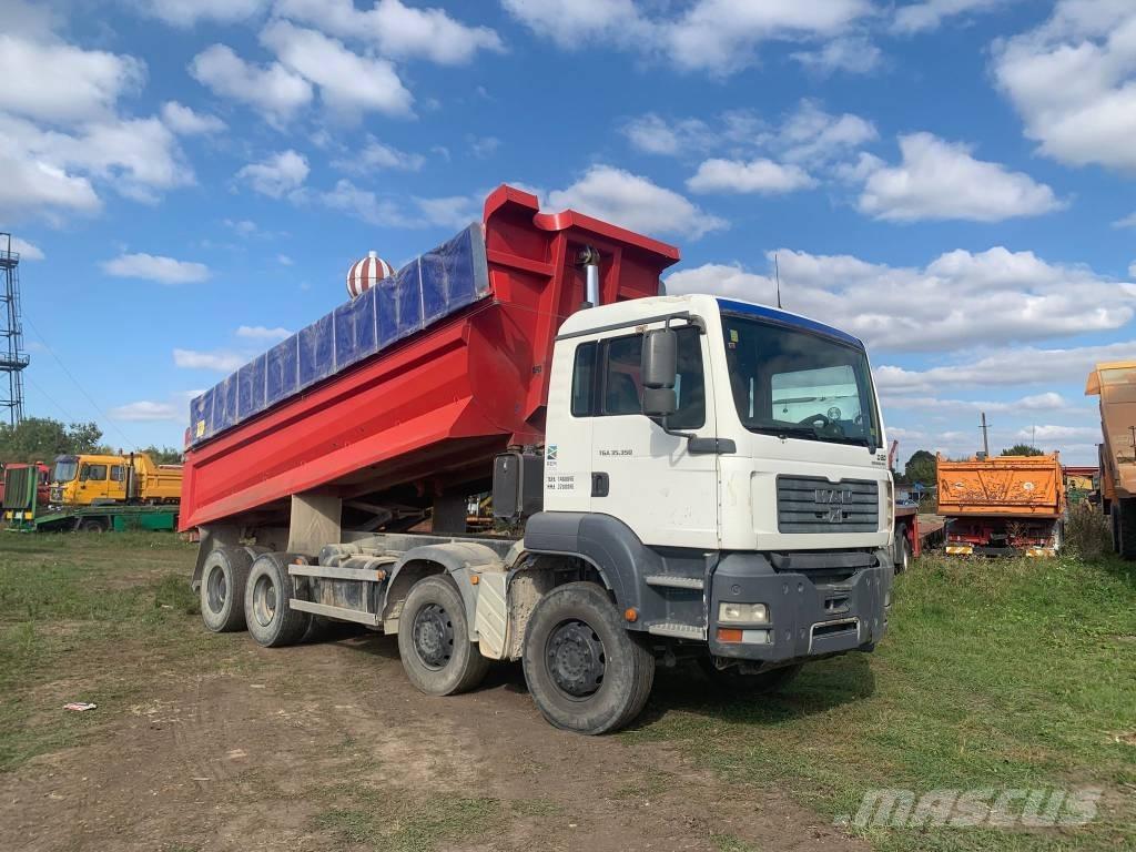 MAN TGA 35.350 Tippbilar