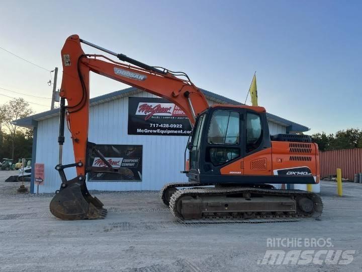 Doosan DX 140 LC Bandgrävare
