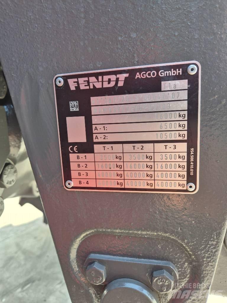 Fendt 822 Vario Traktorer