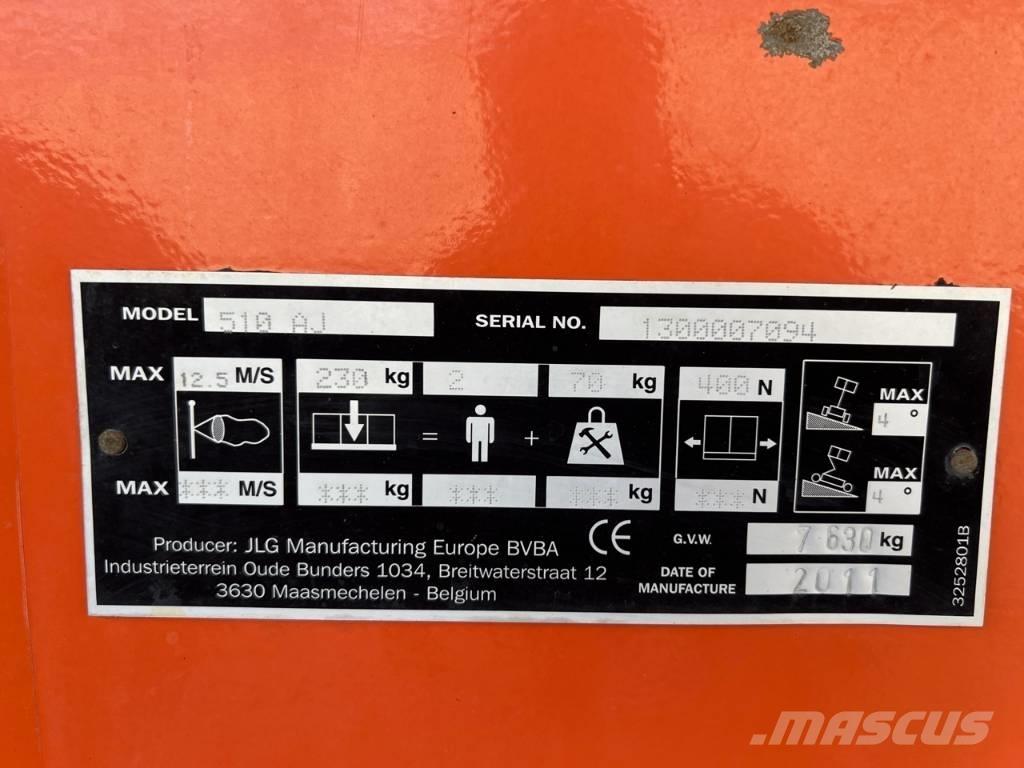 JLG 510 AJ Bomliftar