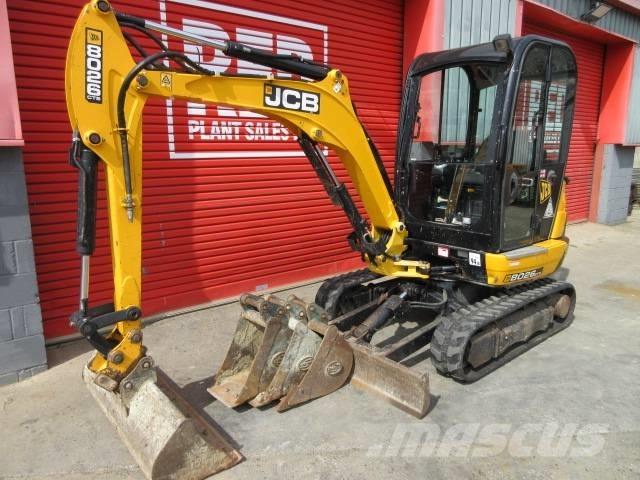 JCB 8026 CTS Minigrävare < 7t