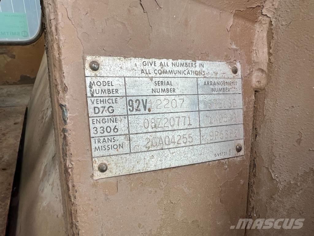 CAT D7G Bandschaktare