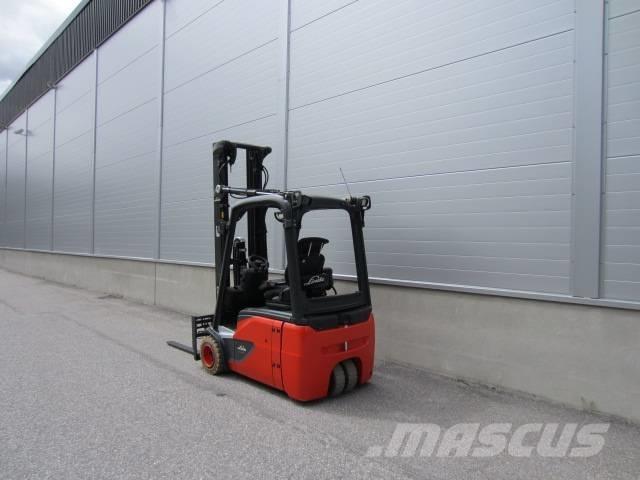 Linde E 18 Elmotviktstruckar