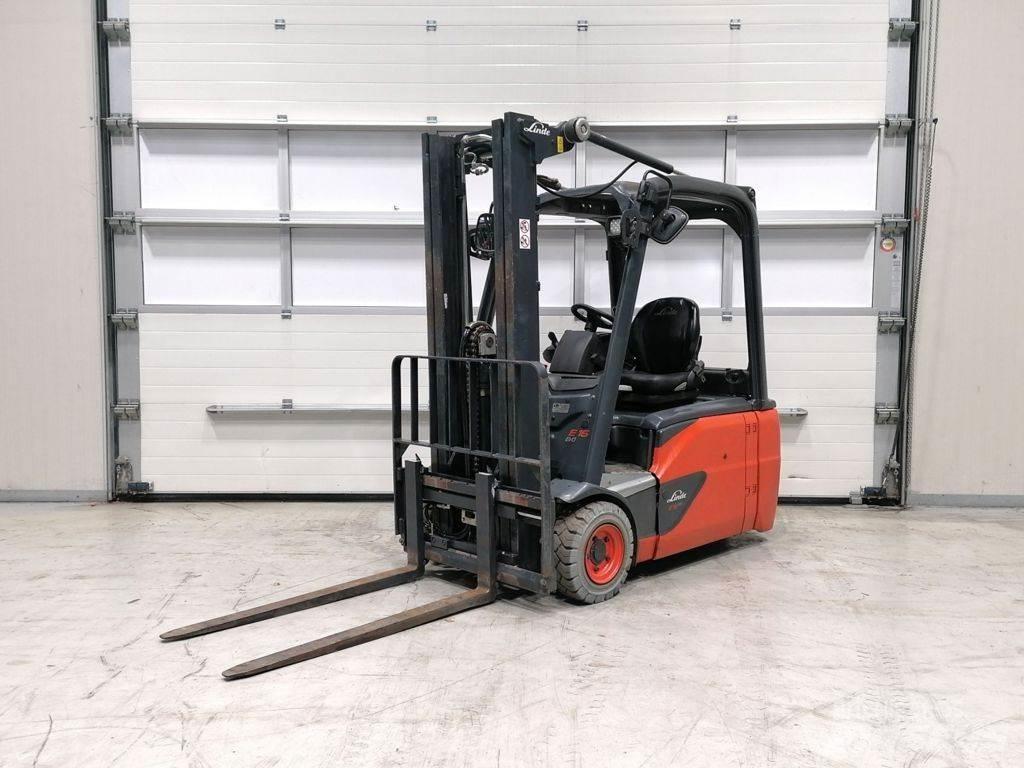 Linde E16L-02 Elmotviktstruckar
