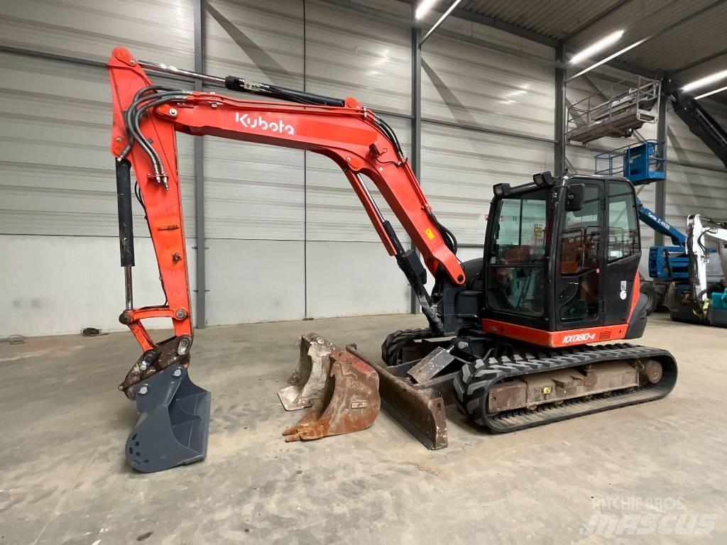 Kubota KX 080-4 Midigrävmaskiner 7t - 12t