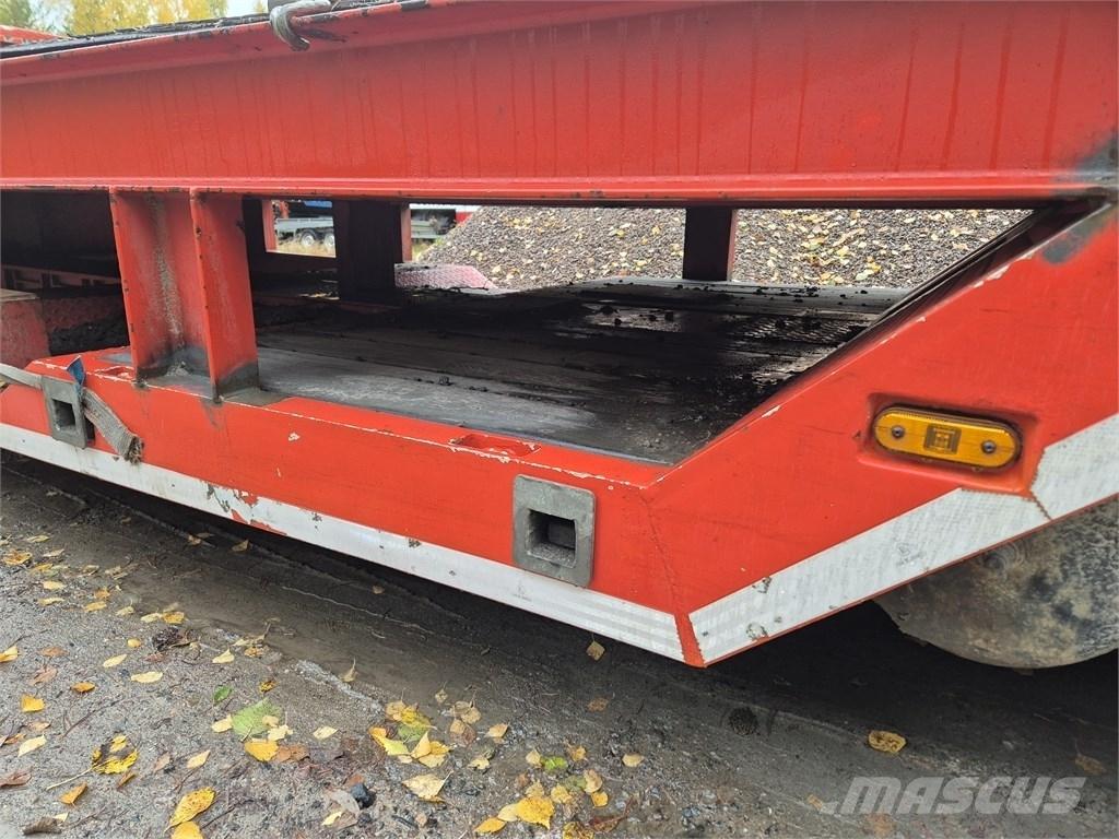 Bodex 4 AXEL Låg lastande semi trailer