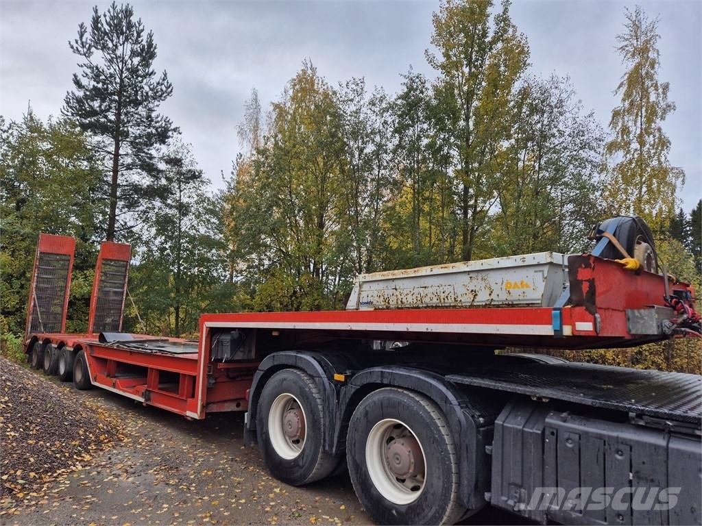Bodex 4 AXEL Låg lastande semi trailer