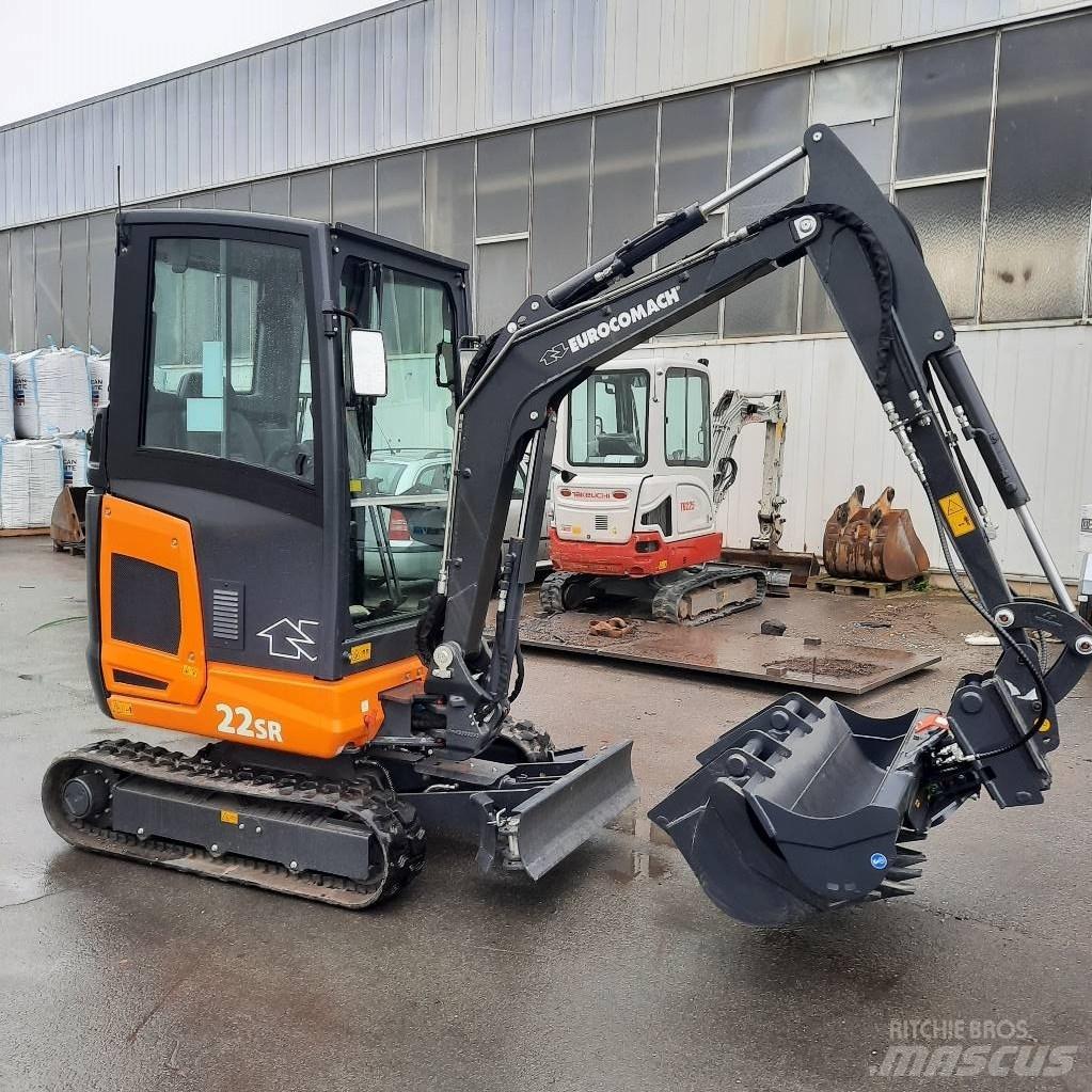 Eurocomach 22 SR Minigrävare < 7t