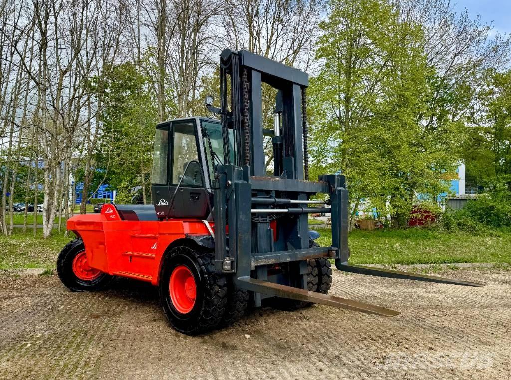 Linde H 120 Dieselmotviktstruckar