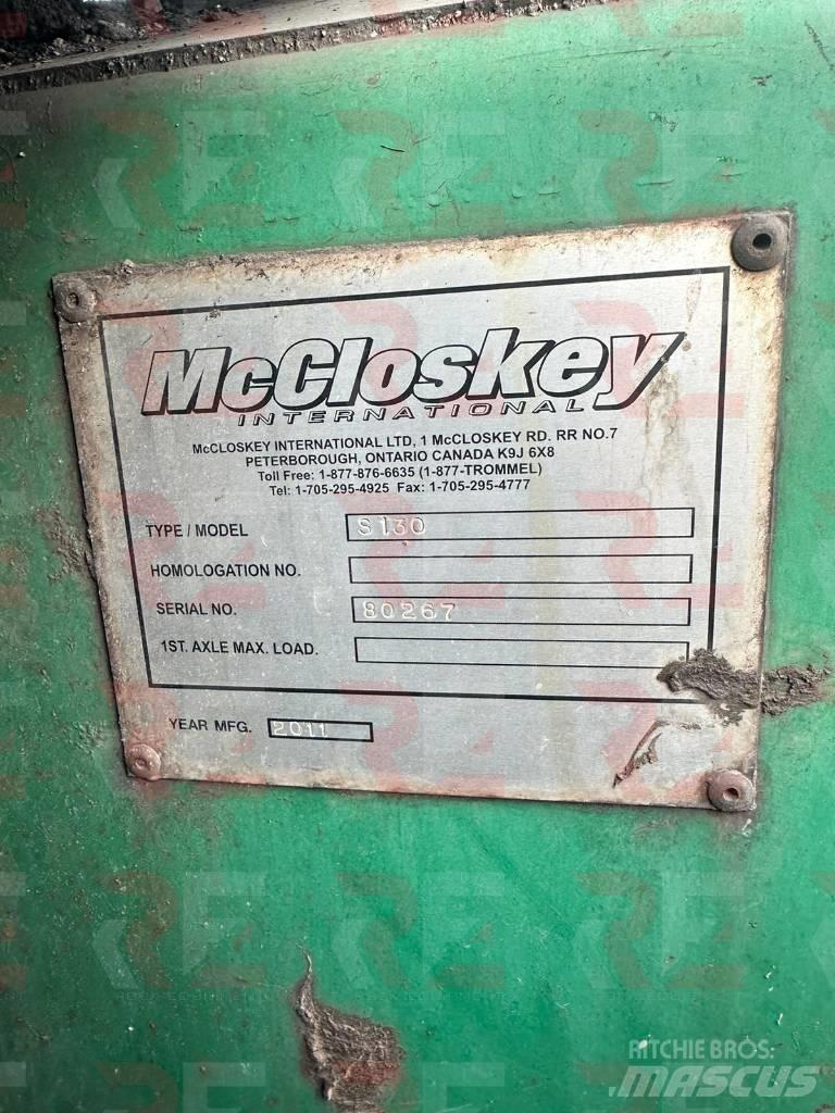 McCloskey S130 Mobila sorteringsverk