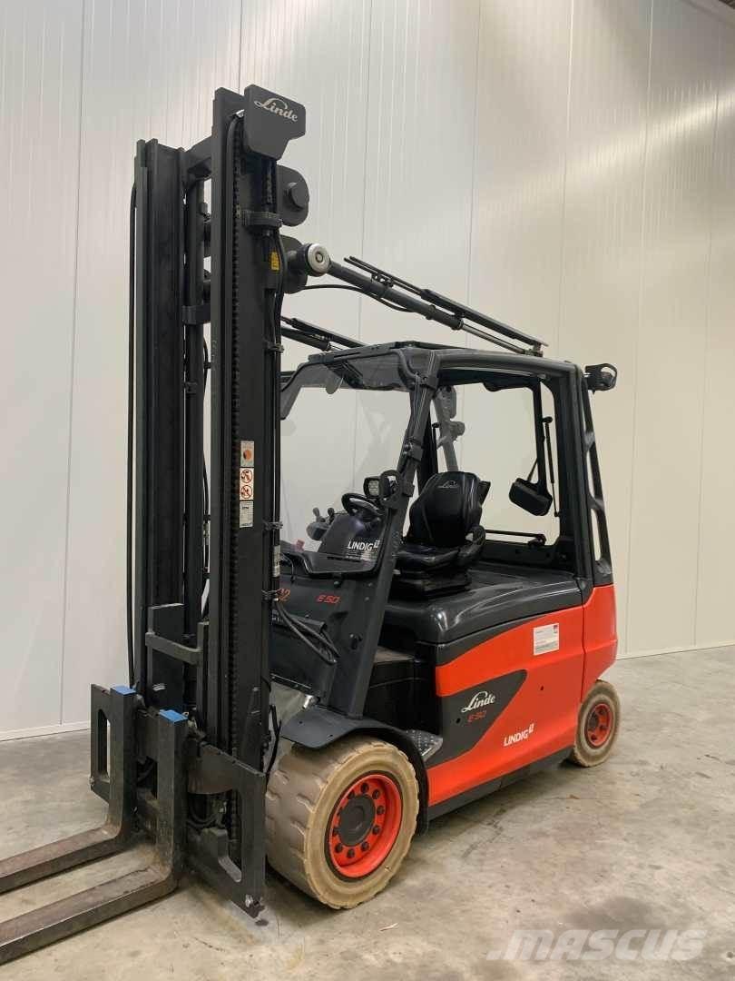 Linde E50HL Elmotviktstruckar