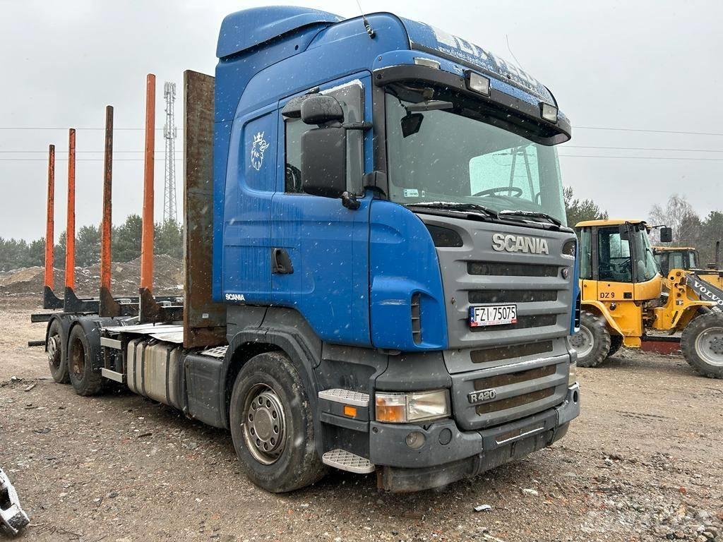 Scania R 420 Timmerbilar