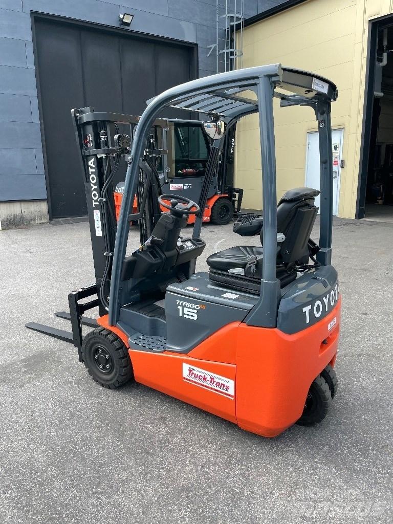 Toyota 8FBE15T Elmotviktstruckar