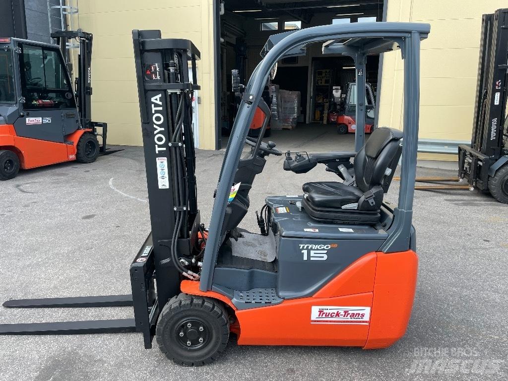 Toyota 8FBE15T Elmotviktstruckar