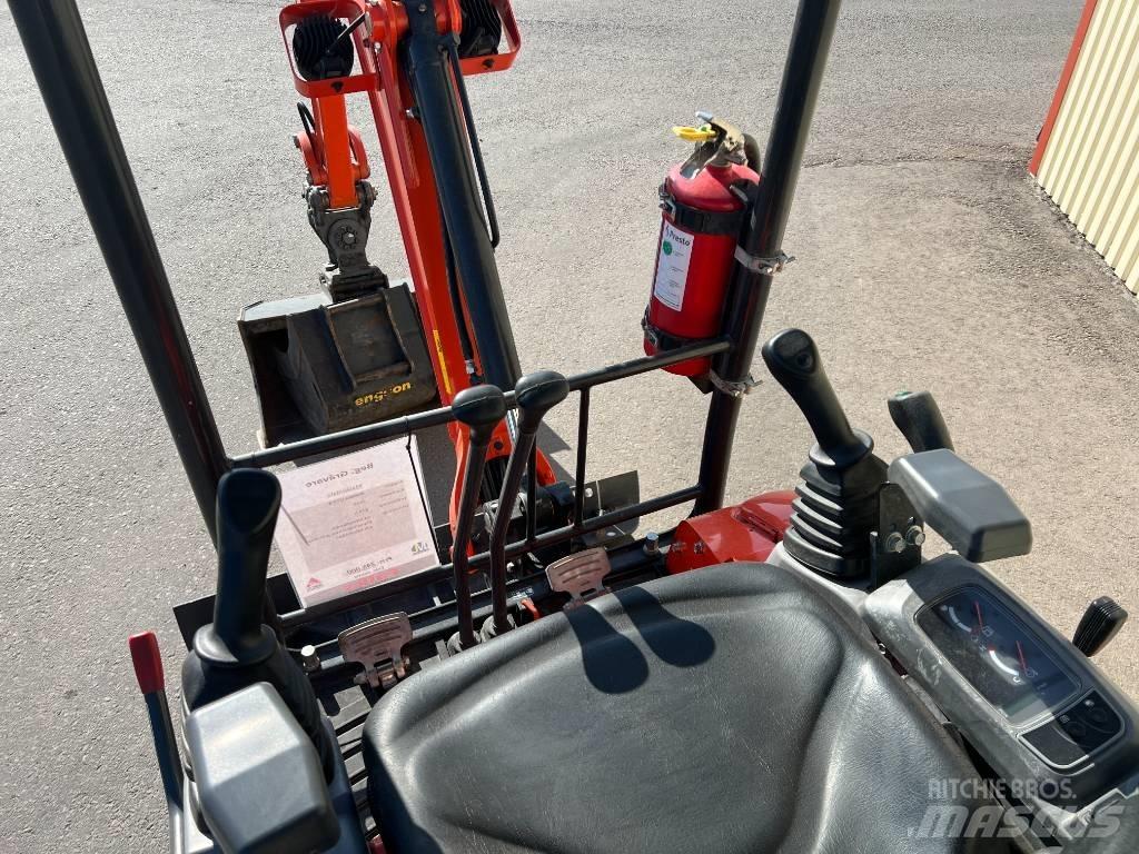 Kubota U 17-3 Minigrävare < 7t