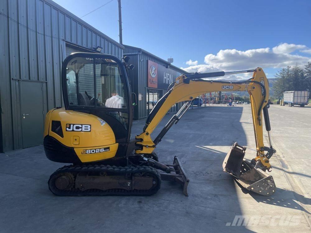 JCB 8026 Minigrävare < 7t