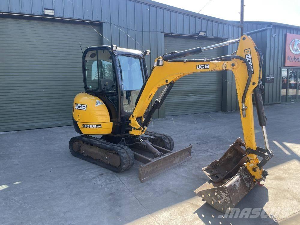 JCB 8026 Minigrävare < 7t