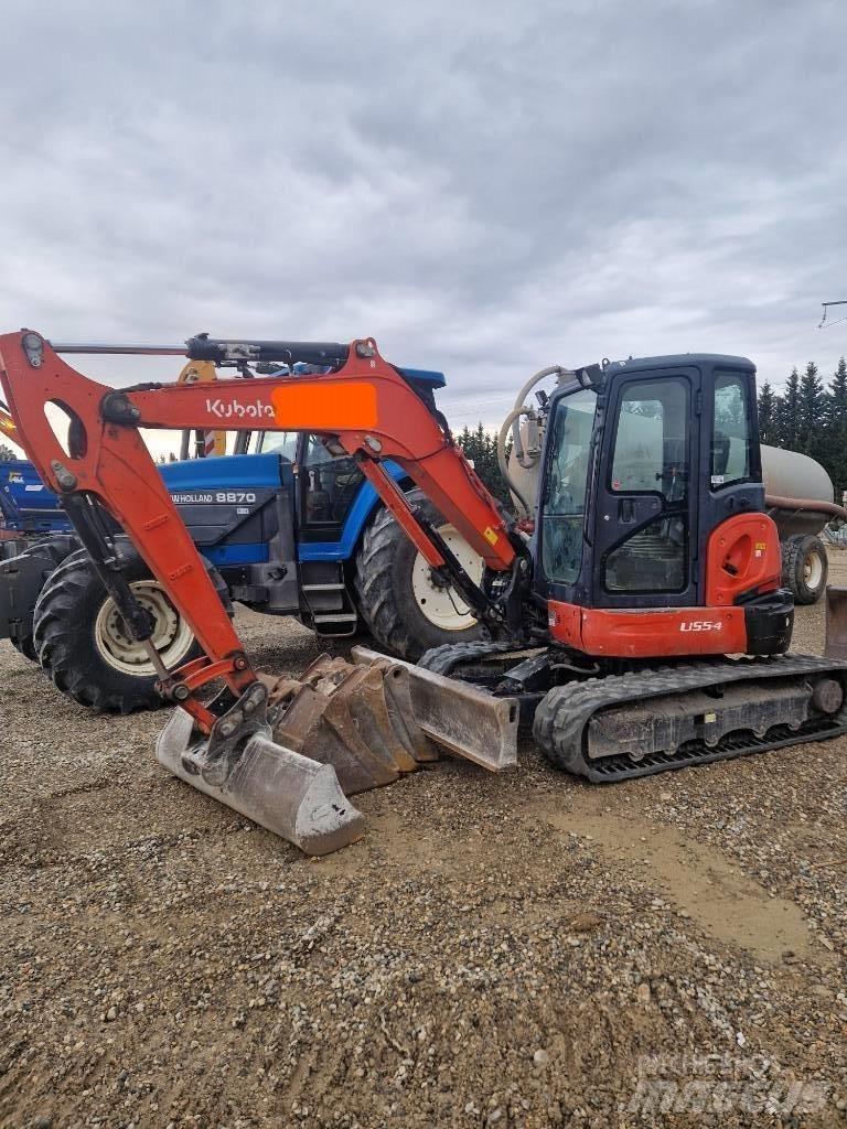 Kubota U 55-4 Minigrävare < 7t