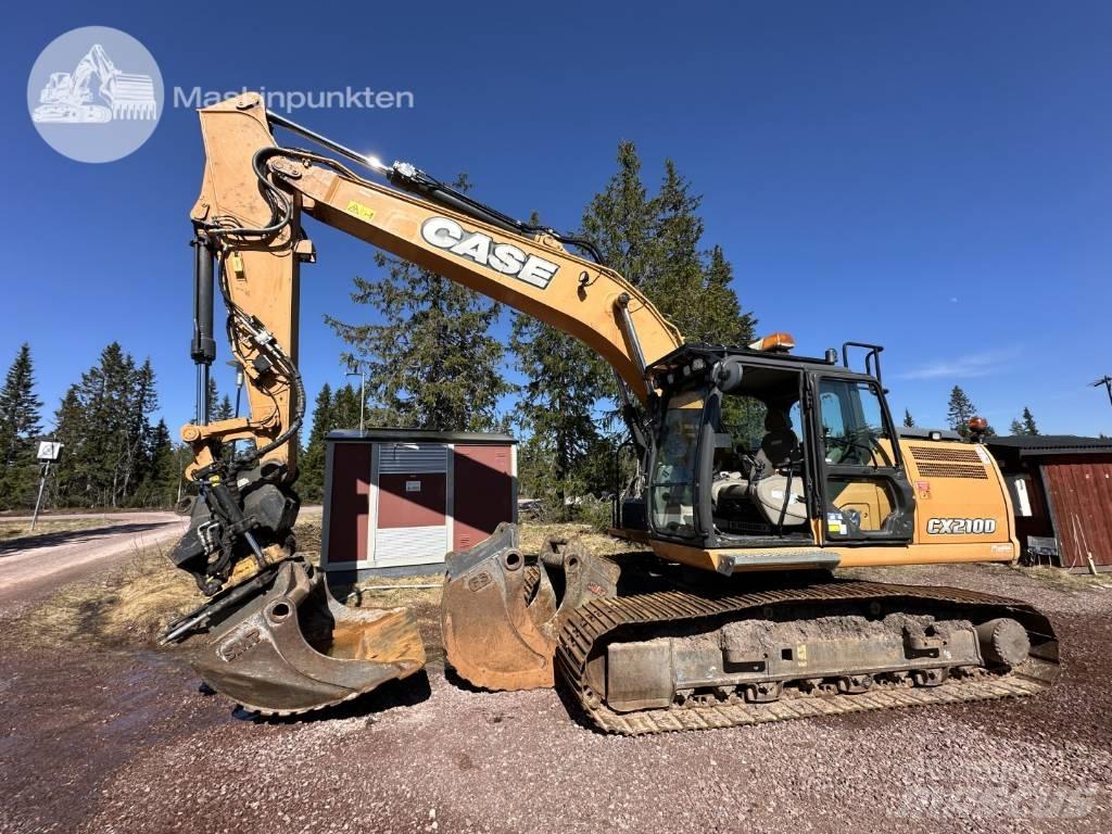 CASE CX 210 D Bandgrävare