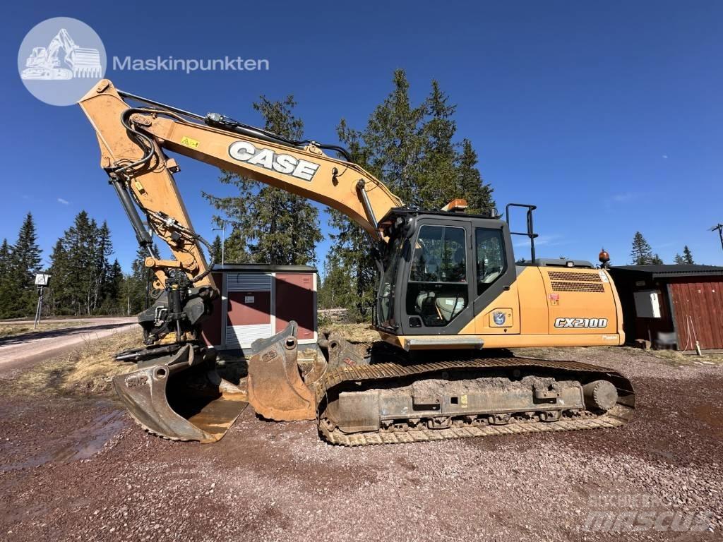 CASE CX 210 D Bandgrävare