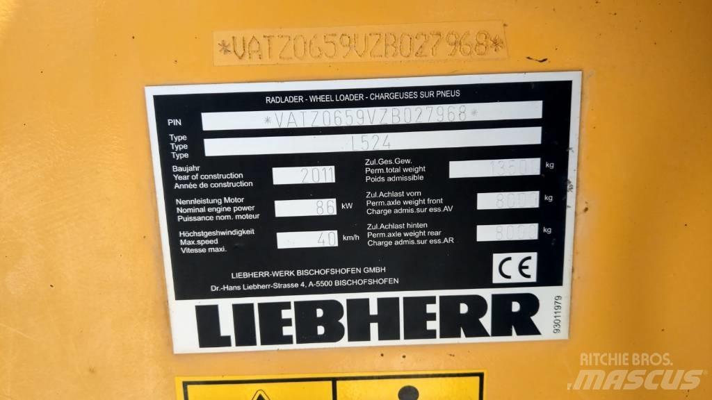 Liebherr L 524 Hjullastare