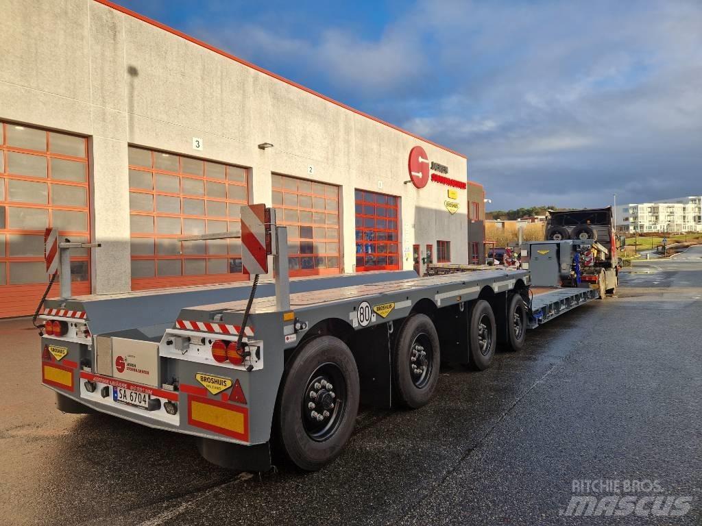 Broshuis 4ABD-PL/1 Låg lastande semi trailer