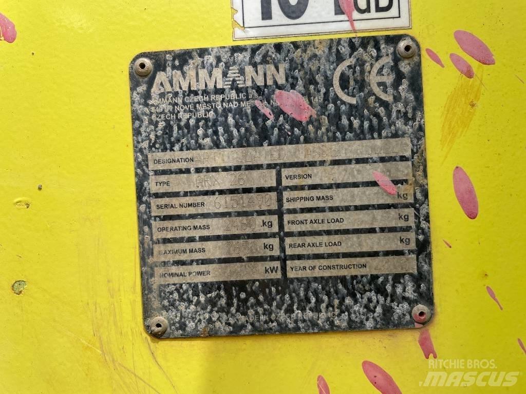 Ammann ARX 26 Tvåvalsvältar