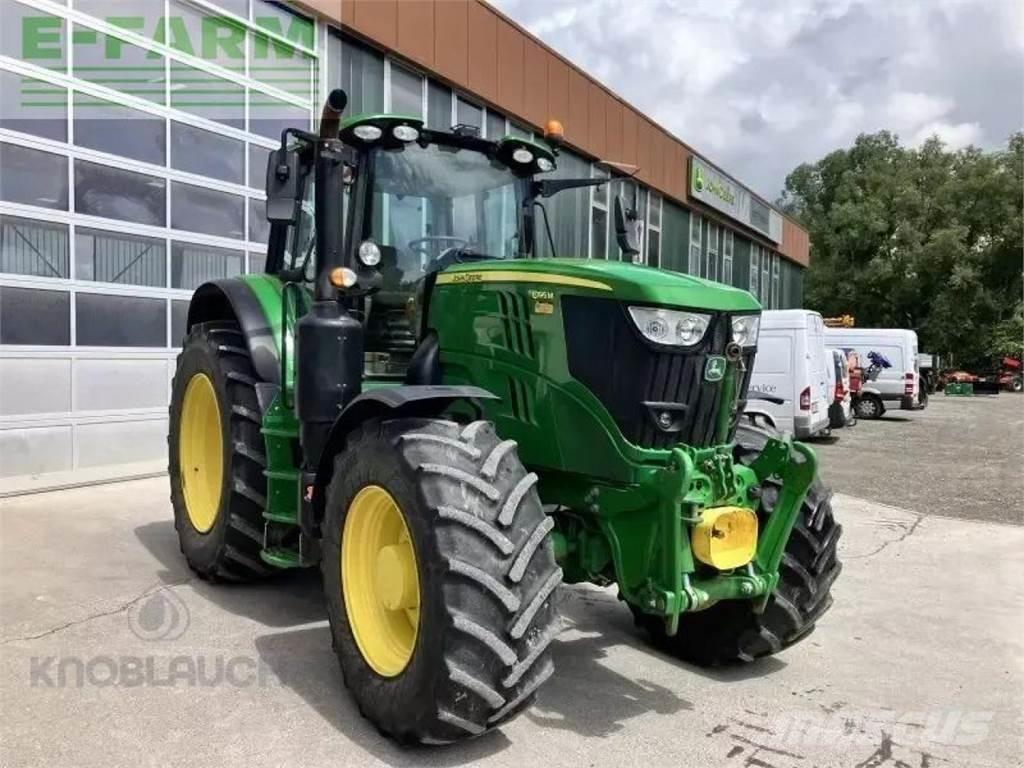 John Deere 6195m Traktorer