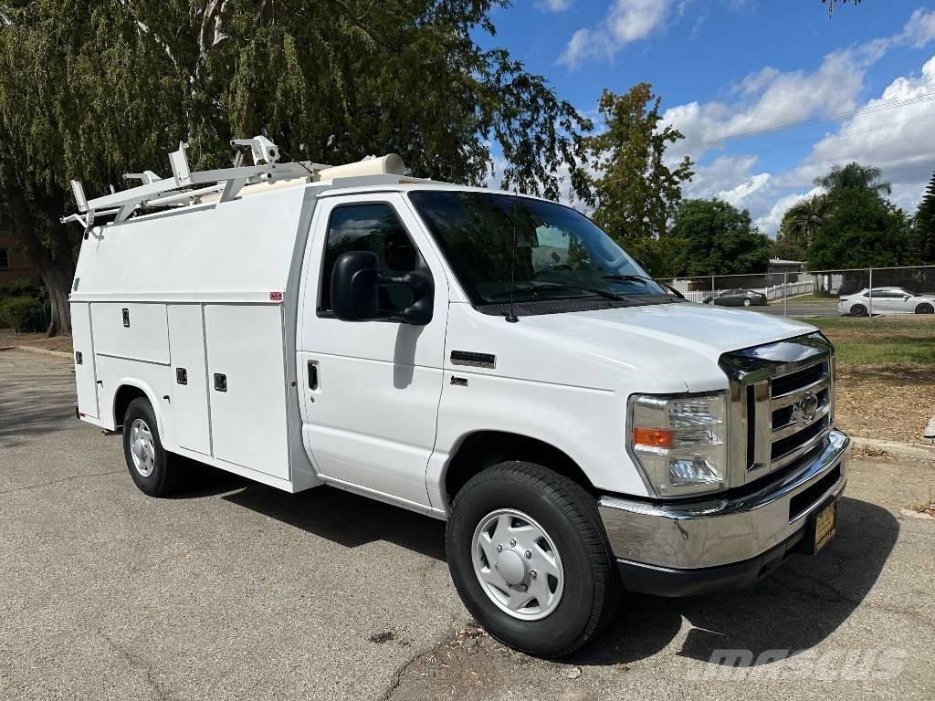 Ford E 350 Flakbilar/Pickuper