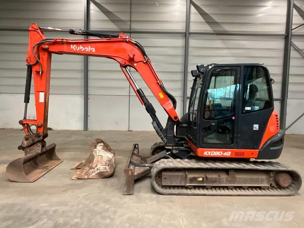 Kubota KX 080-4 A Midigrävmaskiner 7t - 12t
