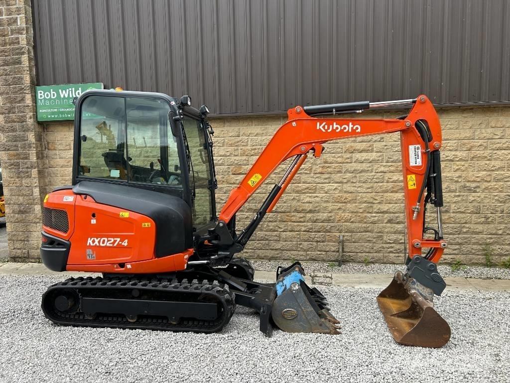 Kubota KX027-4 Minigrävare < 7t