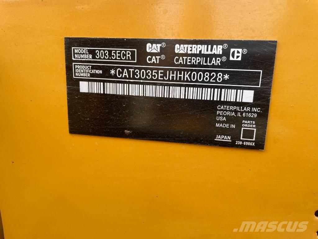 CAT 303 Minigrävare < 7t