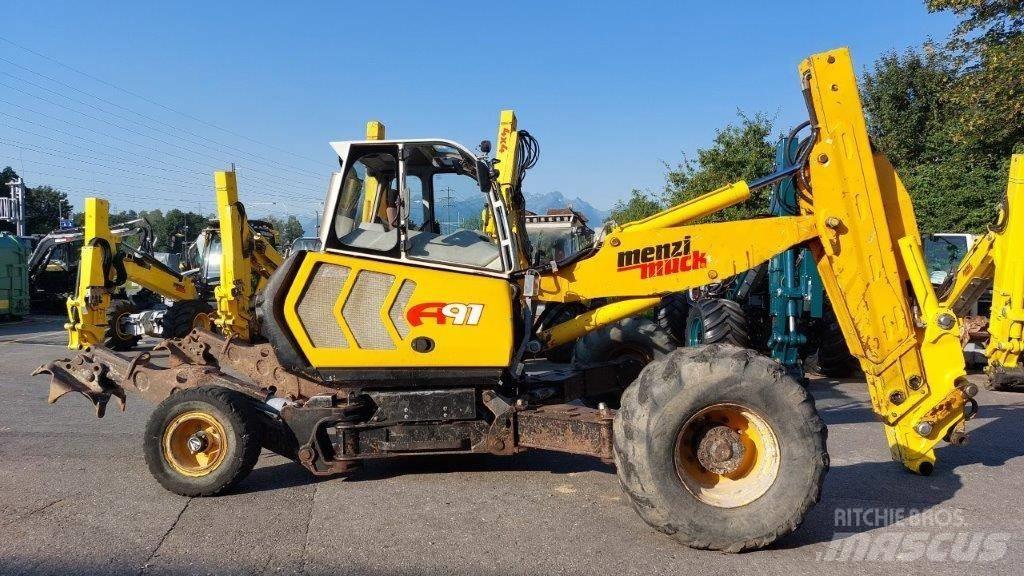 Menzi Muck A91 Mobil Hjulgrävare