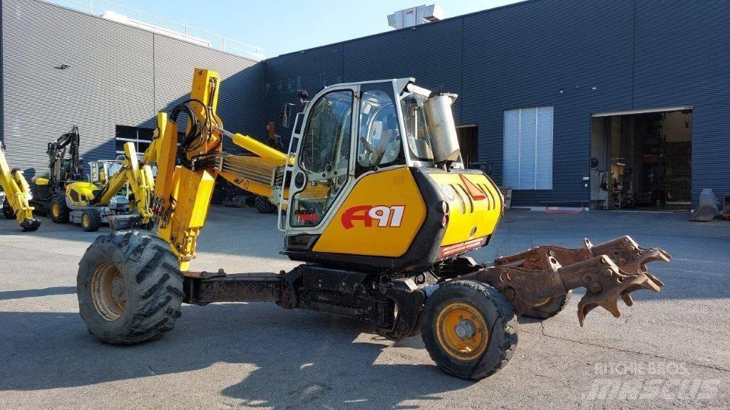 Menzi Muck A91 Mobil Hjulgrävare