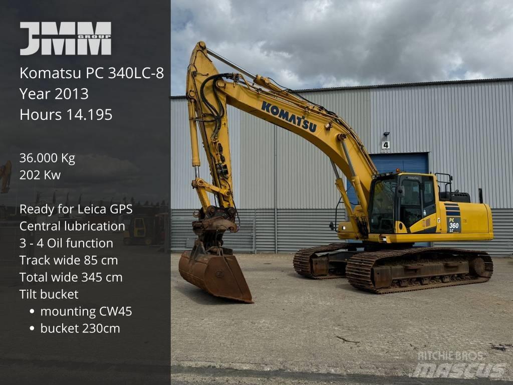 Komatsu PC360LC-10 Bandgrävare