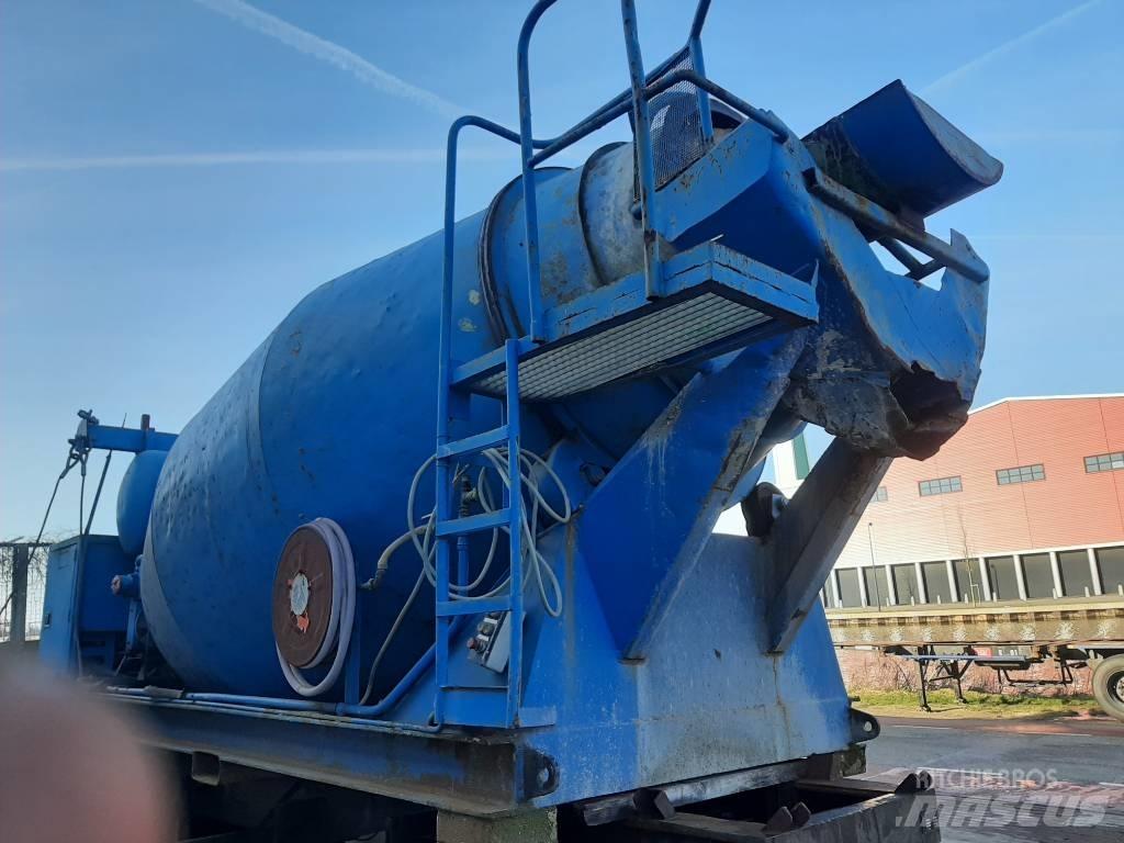 Baryval beton mixer Betong-/bruksblandare