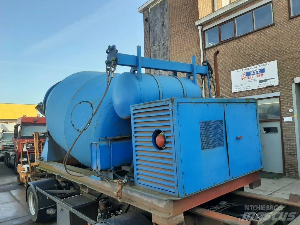 Baryval beton mixer Betong-/bruksblandare
