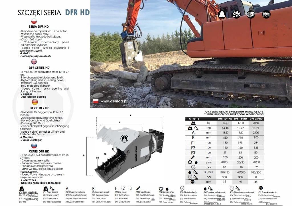  DEMOQ DFR12 Krossar för Entreprenad