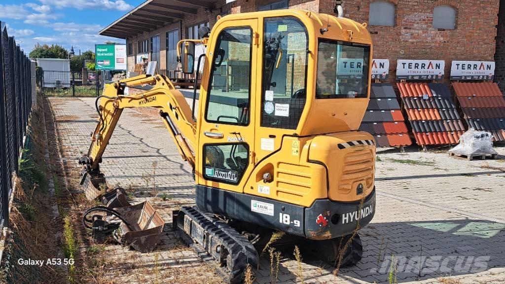 Hyundai Robex 18-9 Minigrävare < 7t