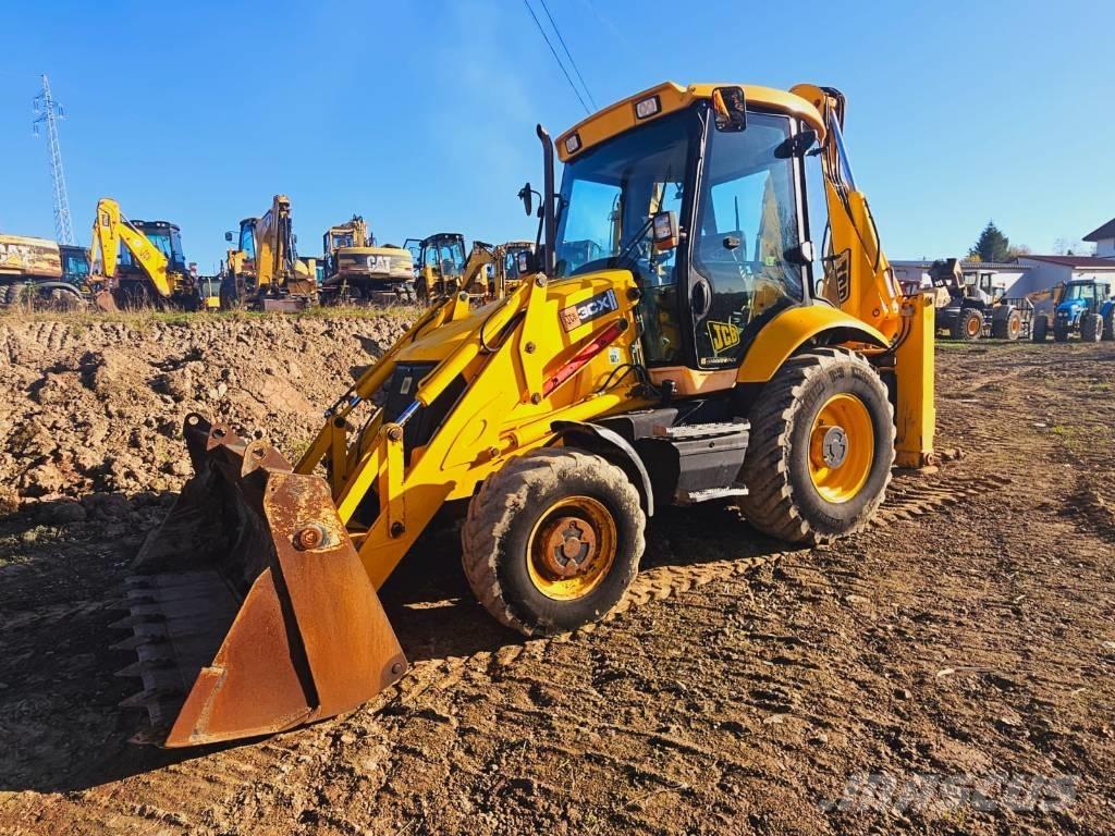 JCB 3CX, JOYSTICK Grävlastare