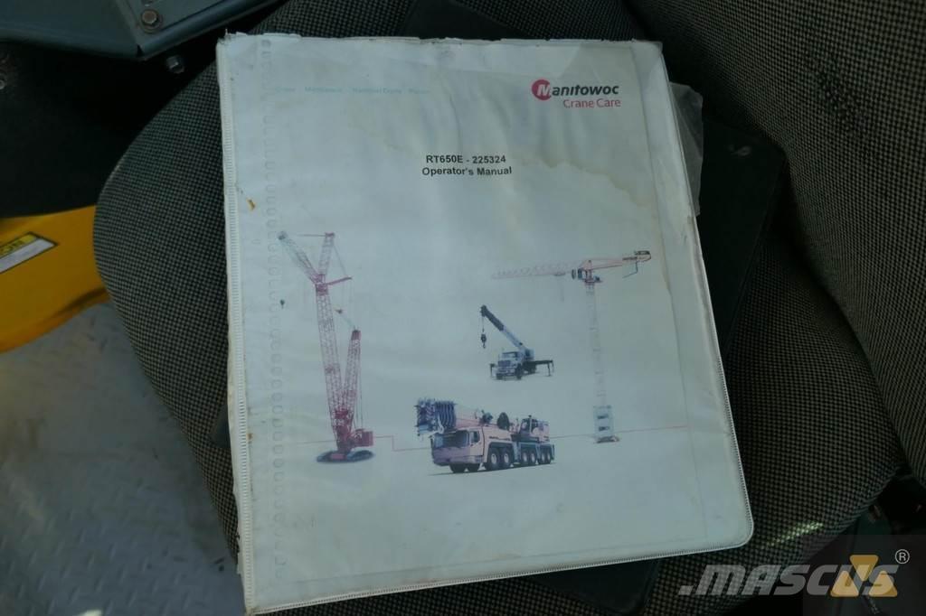 Grove RT650E Terrängkranar (Grov terräng)
