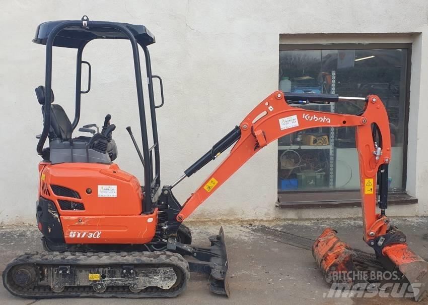 Kubota U 17-3 Minigrävare < 7t