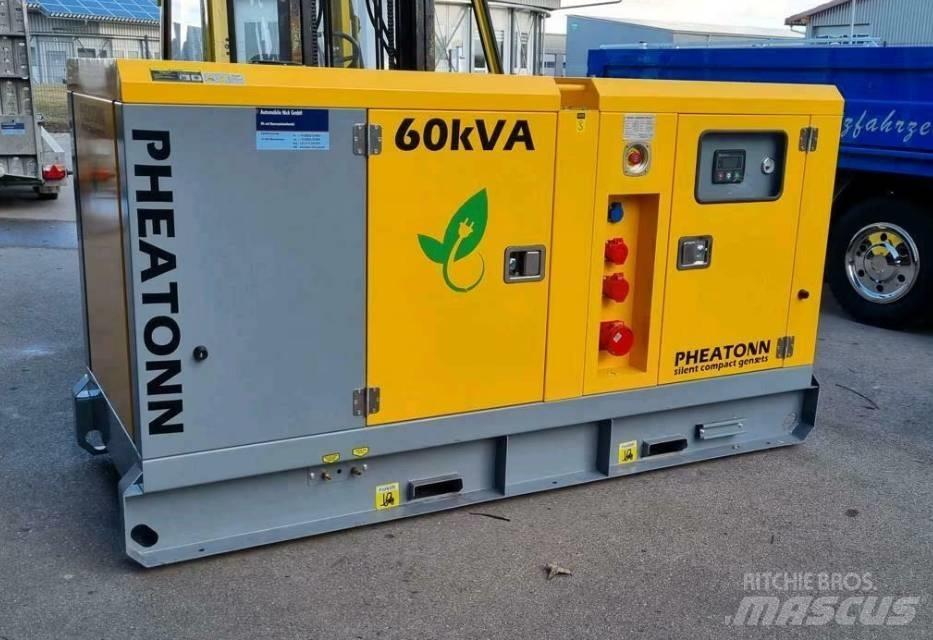  Pheatonn 60KVA Dieselgeneratorer