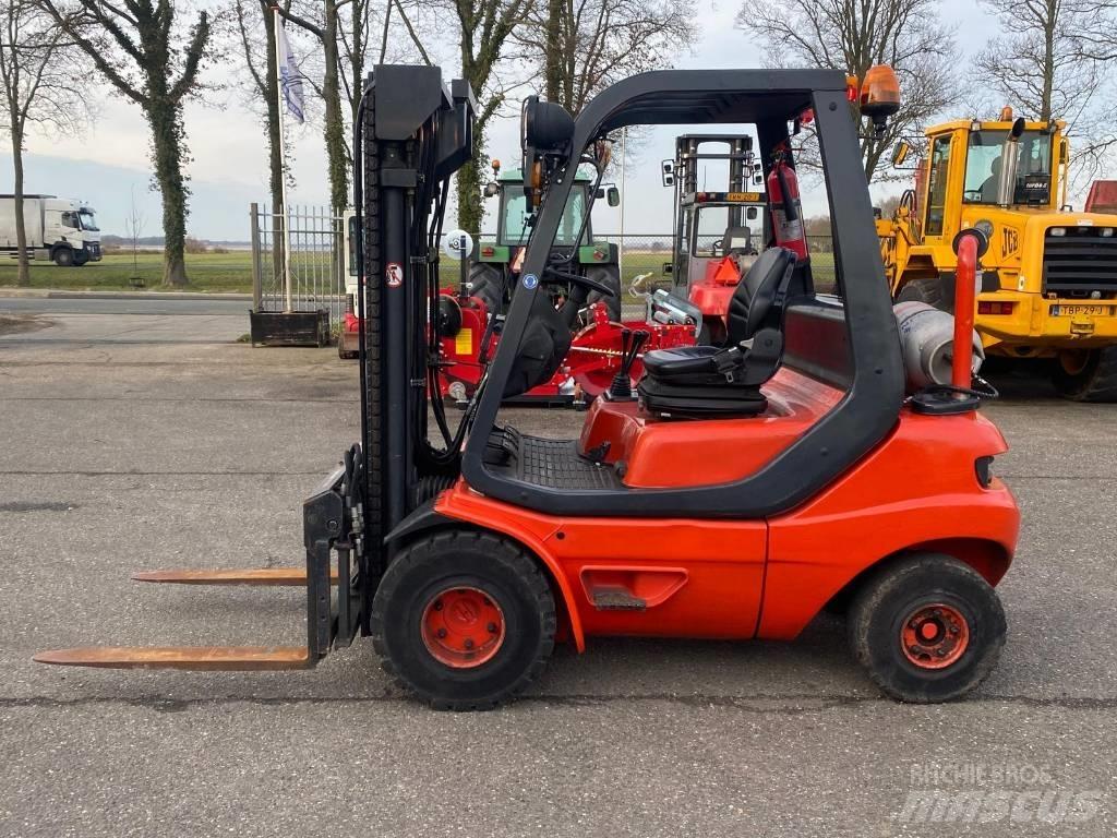 Linde H25T Gasolmotviktstruckar