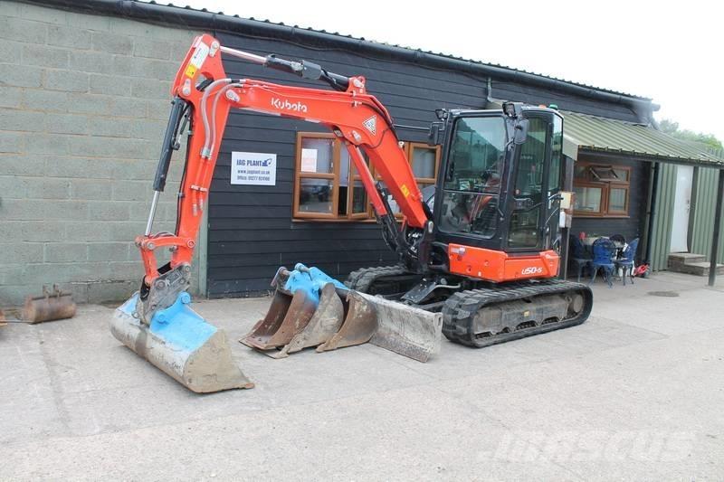 Kubota U 50-5 Minigrävare < 7t