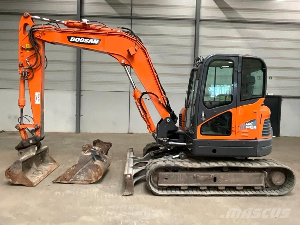 Doosan DX 85 R-3 Midigrävmaskiner 7t - 12t