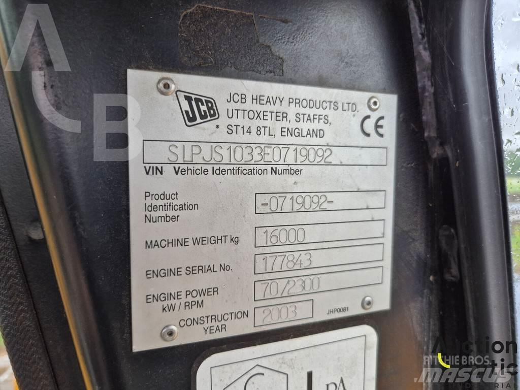 JCB JS 160 W Hjulgrävare