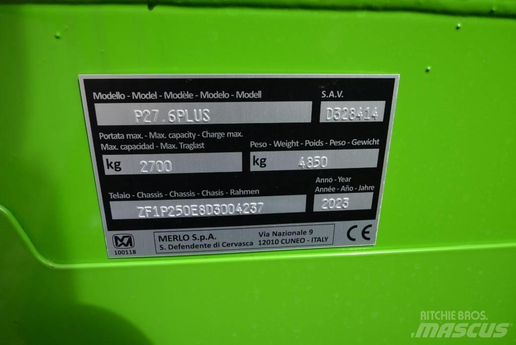 Merlo P 27.6 Plus Teleskoplastare