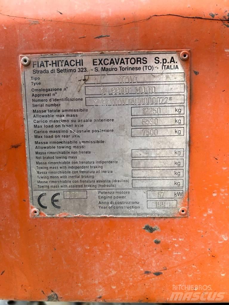 Fiat-Hitachi fh 120 Hjulgrävare