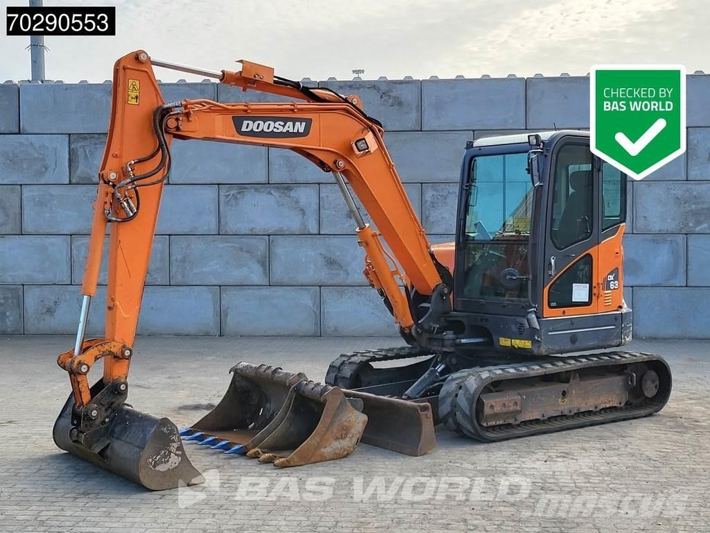 Doosan DX63-3 Minigrävare < 7t